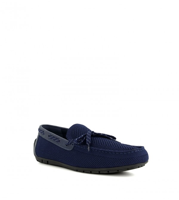 Dune blue loafers shop